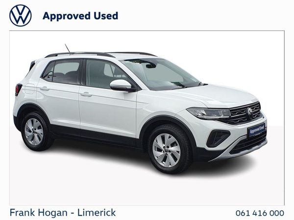 Volkswagen T-Cross Estate, Petrol, 2024, White