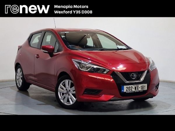 Nissan Micra Hatchback, Petrol, 2020, Red