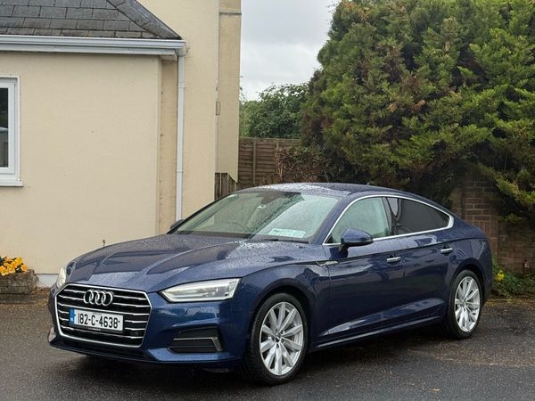 Audi A5 Hatchback, Diesel, 2018, Blue