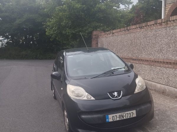 Peugeot 107 Hatchback, Petrol, 2007, Black