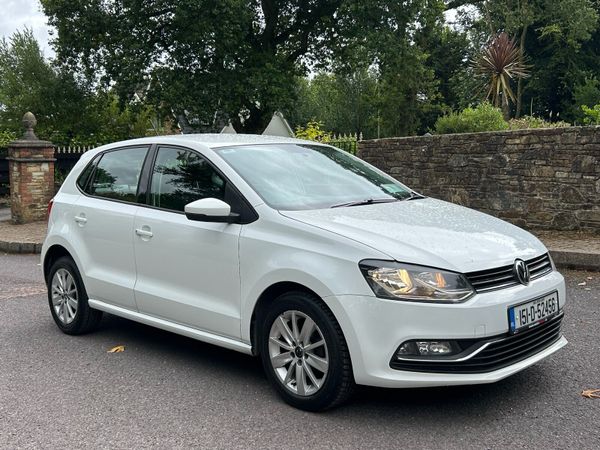 Volkswagen Polo Hatchback, Petrol, 2015, White