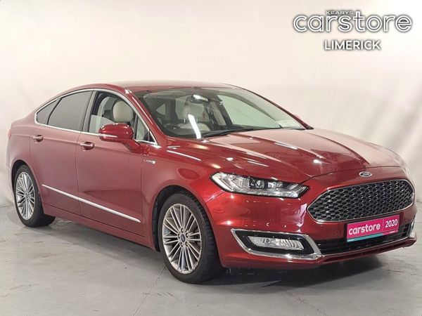 Ford Mondeo Hatchback, Petrol Hybrid, 2020, Red