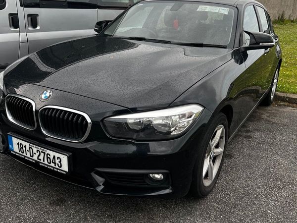 BMW 1-Series Hatchback, Diesel, 2018, Black