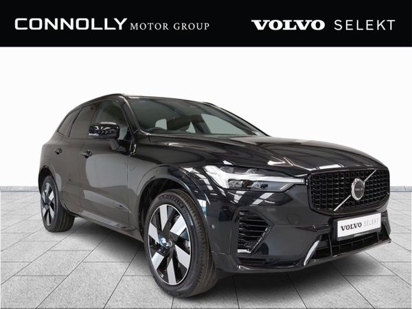 Volvo XC60 SUV, Petrol Plug-in Hybrid, 2024, Black