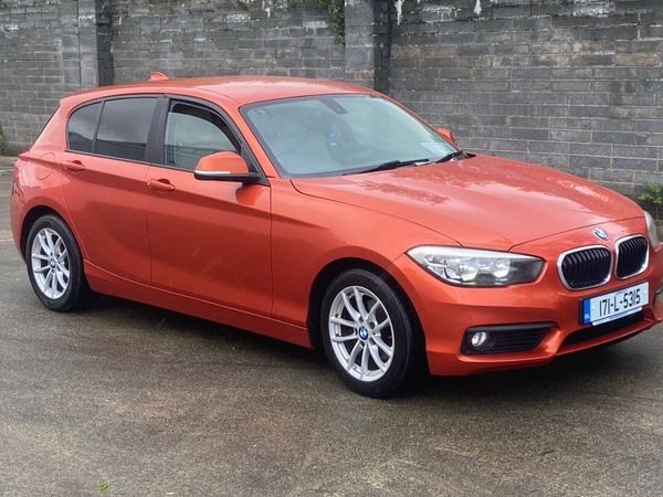 BMW 1-Series Hatchback, Diesel, 2017, Orange