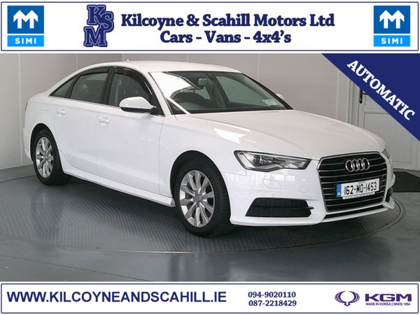 Audi A6 Saloon, Diesel, 2016, White