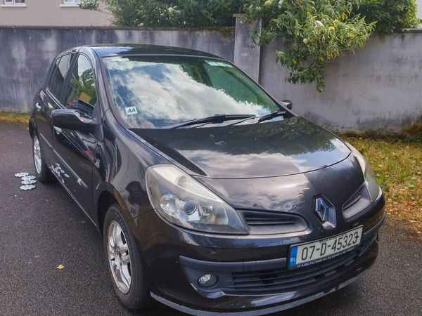 Renault Clio Hatchback, Petrol, 2007, Black