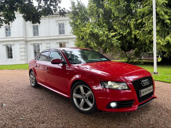 Audi A4 Saloon, Diesel, 2012, Red