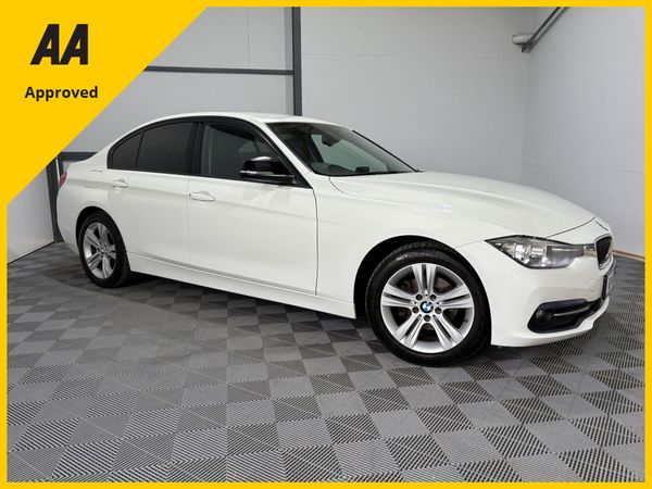 BMW 3-Series Saloon, Diesel, 2016, White