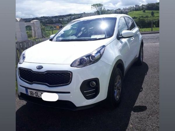 Kia Sportage SUV, Petrol, 2018, White