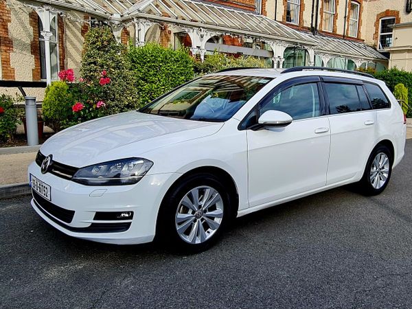 Volkswagen Golf Estate, Petrol, 2015, White