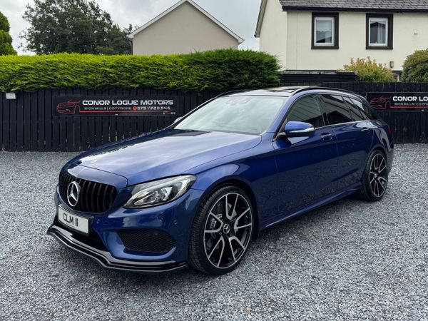 Mercedes-Benz C-Class Estate, Diesel, 2015, Blue