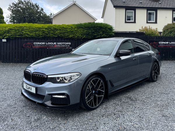 BMW 5-Series Saloon, Diesel, 2017, Grey