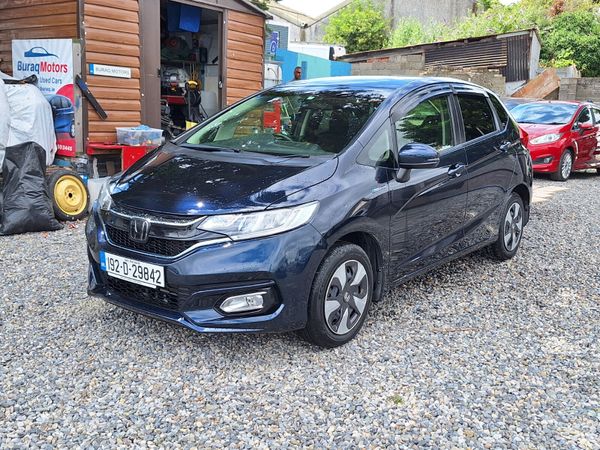 Honda Jazz Hatchback, Petrol Hybrid, 2019, Blue