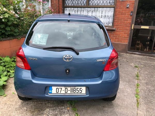 Toyota Yaris Hatchback, Petrol, 2007, Blue