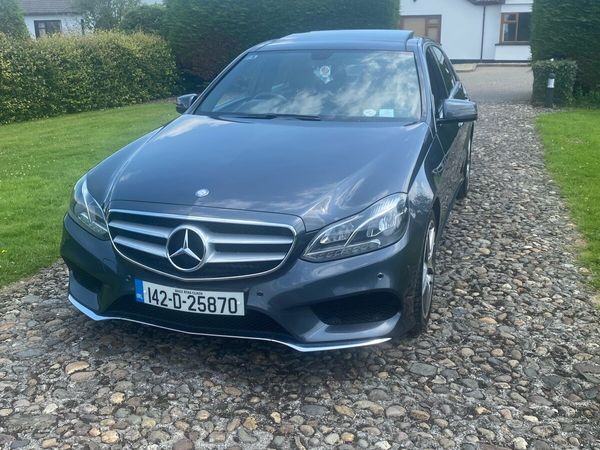 Mercedes-Benz E-Class Saloon, Diesel Hybrid, 2014, Grey