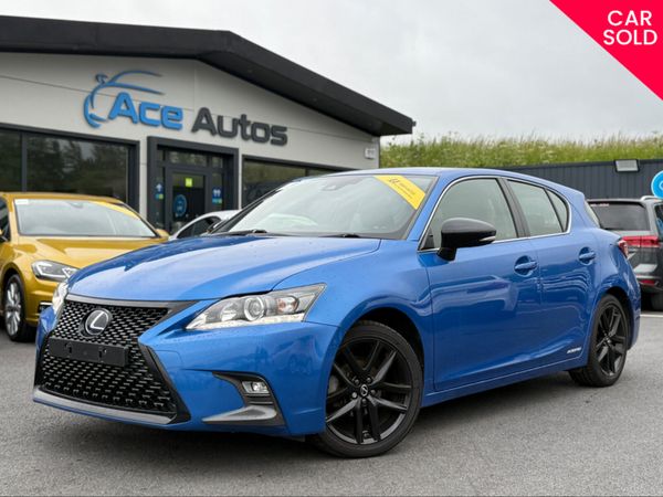 Lexus CT Hatchback, Petrol Hybrid, 2019, Blue