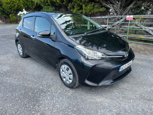 Toyota Vitz Hatchback, Petrol, 2016, Black