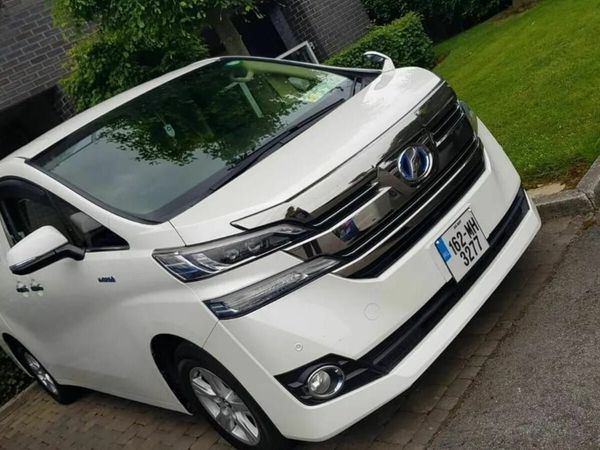 Toyota Vellfire Estate, Petrol Hybrid, 2016, White