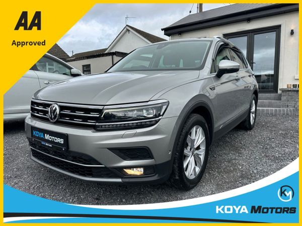 Volkswagen Tiguan SUV, Diesel, 2019, Silver