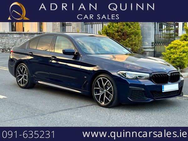 BMW 5-Series Saloon, Diesel, 2022, Blue