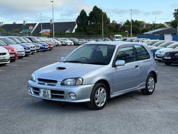 Toyota Starlet Hatchback, Petrol, 1998, Silver