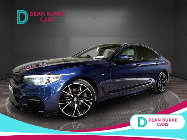 BMW 5-Series Saloon, Diesel, 2019, Blue