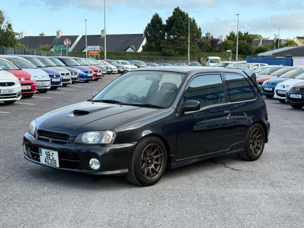 Toyota Starlet Hatchback, Petrol, 1998, Black
