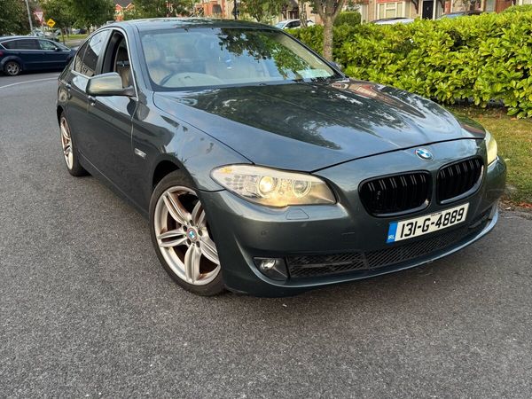 BMW 5-Series Saloon, Diesel, 2013, Green