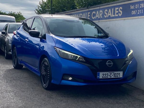 Nissan Leaf Hatchback, Electric, 2022, Blue