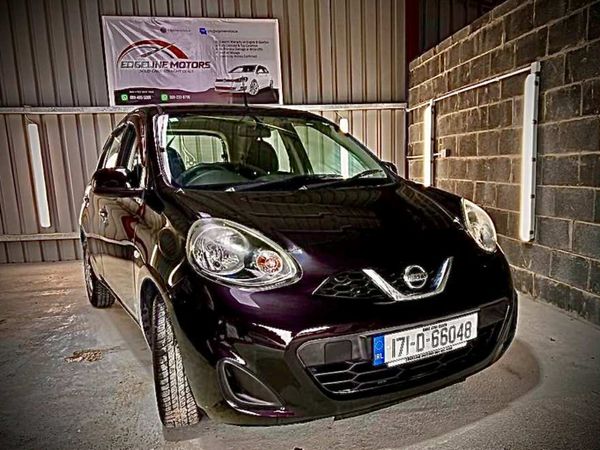 Nissan March Hatchback, Petrol, 2017, Black