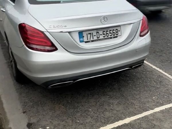 Mercedes-Benz C-Class Saloon, Petrol Plug-in Hybrid, 2017, Silver