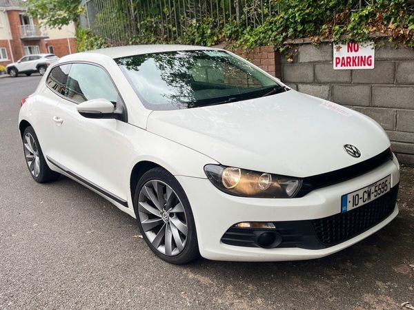 Volkswagen Scirocco Hatchback, Diesel, 2010, White