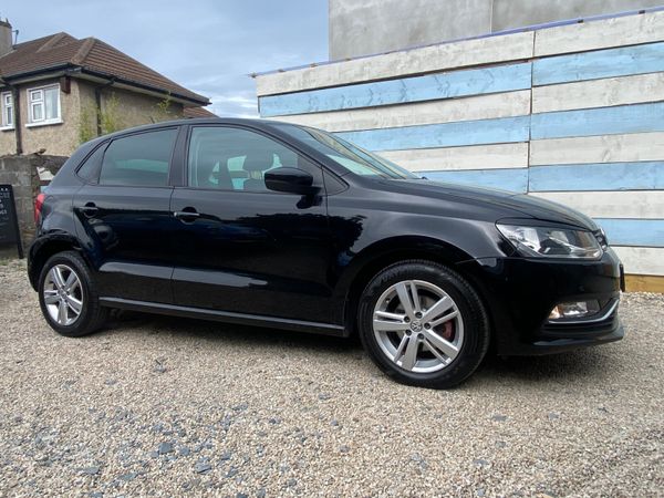 Volkswagen Polo Hatchback, Petrol, 2016, Black