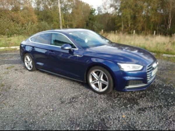 Audi A5 Hatchback, Diesel, 2017, Blue