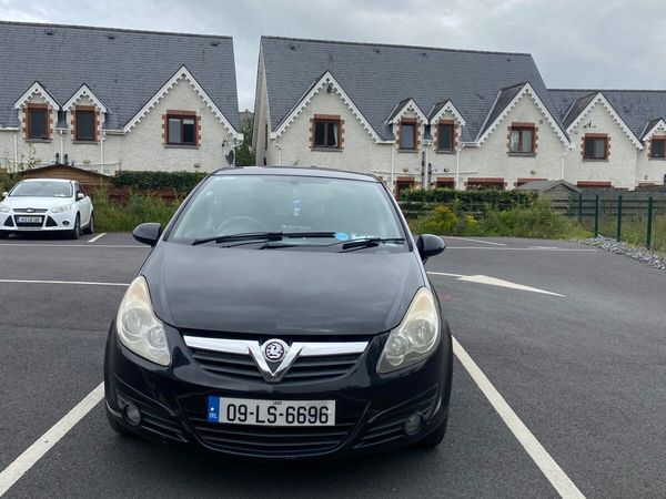 Vauxhall Corsa Hatchback, Petrol, 2009, Black