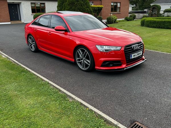 Audi A6 Saloon, Diesel, 2016, Red