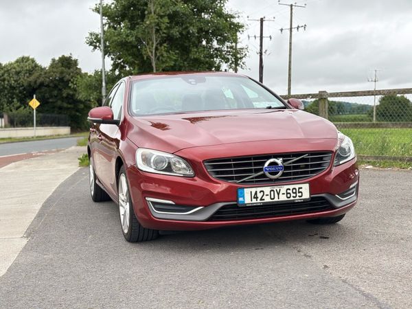Volvo S60 Saloon, Diesel, 2014, Red