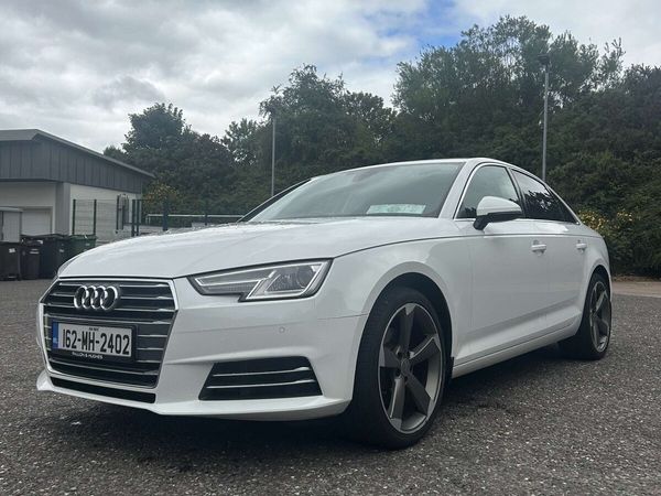 Audi A4 Saloon, Petrol, 2016, White