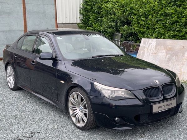 BMW 5-Series Saloon, Diesel, 2008, Black