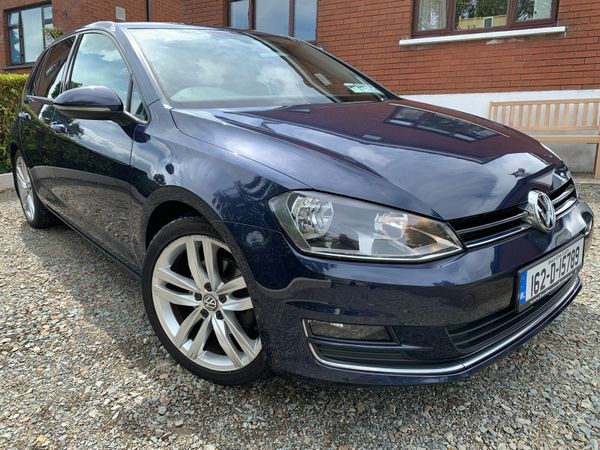 Volkswagen Golf Estate, Diesel, 2016, Blue