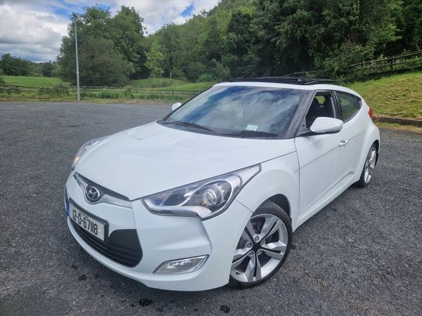 Hyundai Veloster Coupe, Petrol, 2012, White