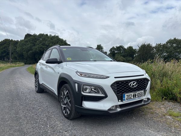 Hyundai KONA MPV, Petrol Hybrid, 2020, White