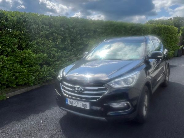 Hyundai Santa Fe SUV, Diesel, 2018, Black