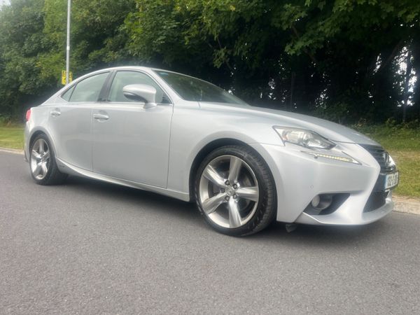 Lexus IS Saloon, Petrol Hybrid, 2013, Silver