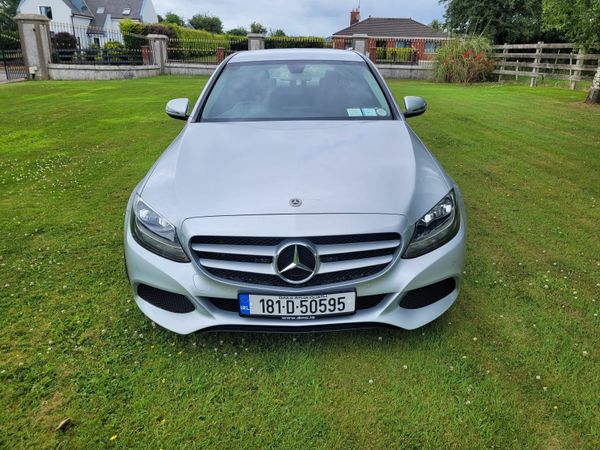 Mercedes-Benz C-Class Saloon, Diesel, 2018, Silver