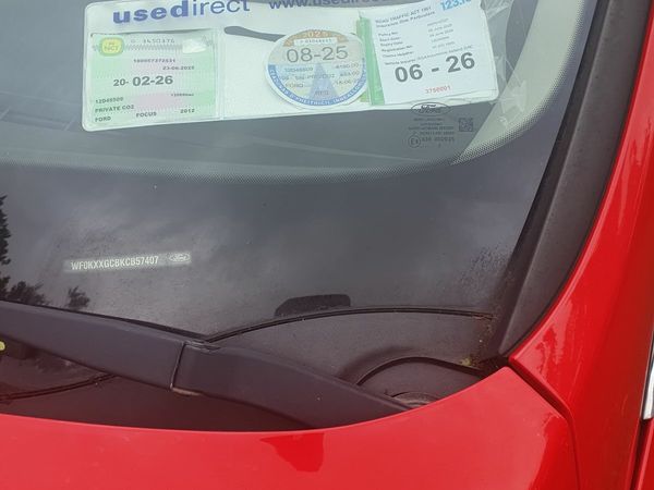 Ford Focus Hatchback, Diesel, 2012, Red