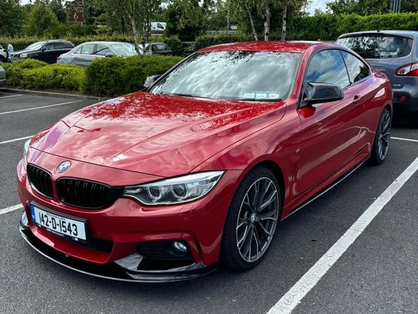 BMW 4-Series Coupe, Diesel, 2014, Red