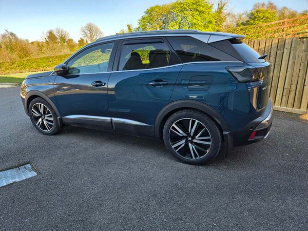 Peugeot 3008 Hatchback, Petrol Plug-in Hybrid, 2021, Blue