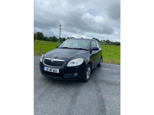 Skoda Fabia Hatchback, Petrol, 2009, Black